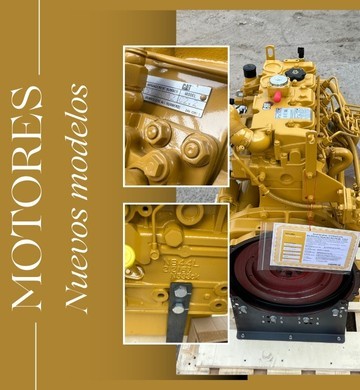 Motores- Más modelos para línea Caterpillar